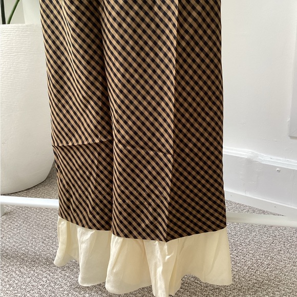 Antonio Melani x Courtney Grow bond dress. Black and ember gingham - Picture 2 of 4